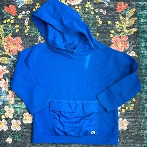 GAP Boys Bright Blue Hooded Sweatshirt